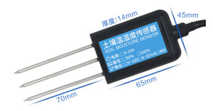 CWT मिट्टी तापमान आर्द्रता नमी चालकता चुनाव आयोग पीएच RS485 4-20mA सेंसर - Product Image 4