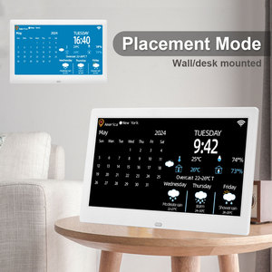 Amaboo giá bán buôn bảng đồng hồ 10 inch LCD hiển thị thời gian với mức độ sáng và lịch đồng hồ cho chứng mất trí - Product Image 3