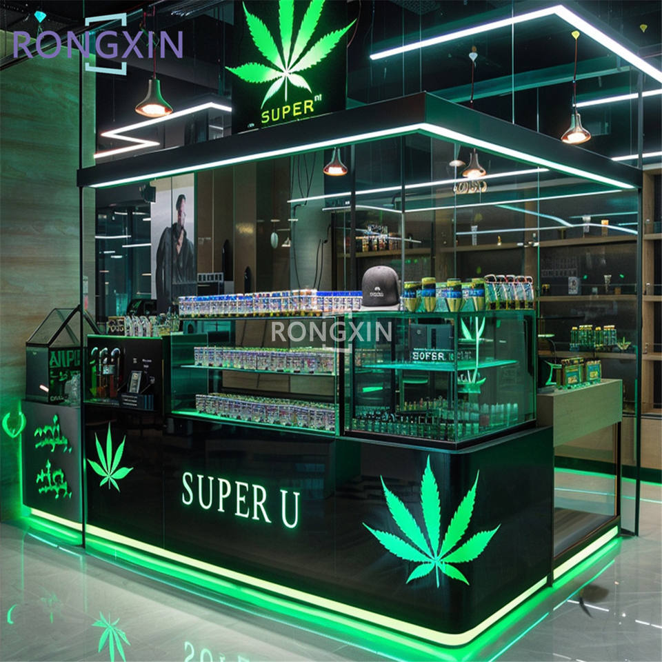 Customized Retail Display Racks for Tobacco and Smoke Shops Interior ...