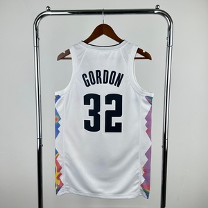 Vente en gros de vêtements pour hommes Denver Nugget # 15 Nikola Jokic # 27 Jamal Murray # Maillot de basket-ball 32 <span class=keywords><strong>Aaron</strong></span> Gordon - Product Image 3