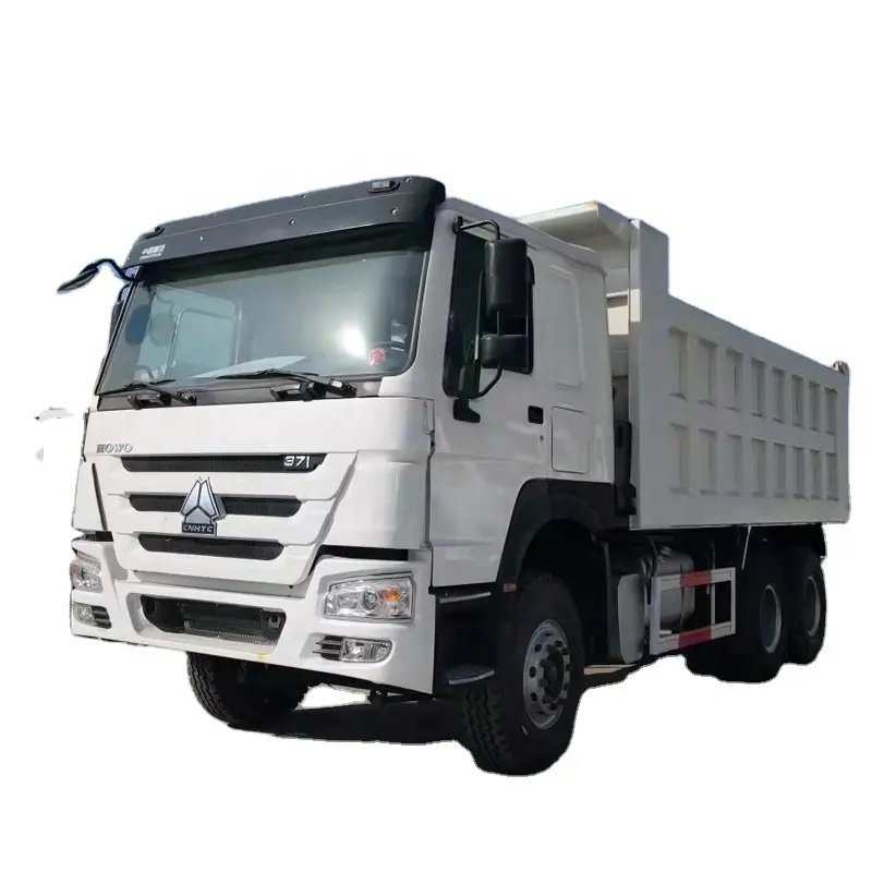 Sinotruck HOHAN 4X2 6x4 8x4 Euro 2 6 roda 10T truk sampah Dump Truck Mini Tipper Howo untuk dijual Ghana