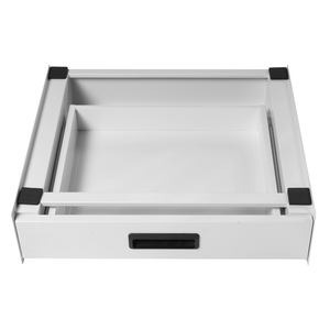 <span class=keywords><strong>Kit</strong></span> de raccordement lave-linge sèche-linge universel, support superposé gain de place avec cadre de <span class=keywords><strong>superposition</strong></span> <span class=keywords><strong>à</strong></span> tiroir amovible - Product Image 1