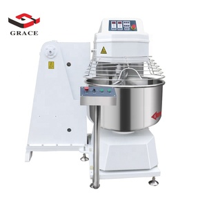 Amasadora Espiral para Pan y Pasteles, Industrial, Comercial, 130L, Accesorios para Panadería y <span class=keywords><strong>Pizza</strong></span>, Acero Inoxidable, Certificación ISO, 7.4KW de Potencia - Product Image 4