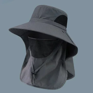 Sombrero de Pescador para Hombre y Mujer, de Verano, para Exteriores, con Ala Ancha, Protección UV, para Montañismo y Pesca, Impermeable - Product Image 1