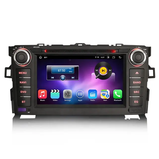 Erisin ES8817A 7" Android 12.0 DVD player estéreo para carro Toyota Auris (2007-2012) IPS GPS Navi Carplay rádio automático sem fio