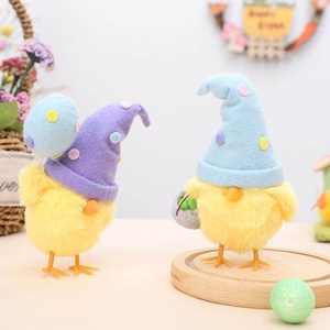 Figurines <span class=keywords><strong>de</strong></span> poussins <span class=keywords><strong>de</strong></span> Pâques transfrontalières, décorations mignonnes pour Pâques, cadeaux <span class=keywords><strong>de</strong></span> fête, Pâques - Product Image 3