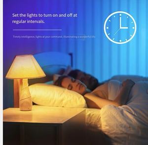 <span class=keywords><strong>Bombillas</strong></span> <span class=keywords><strong>LED</strong></span> Inteligentes RGB WiFi A19 E26 de Alto CRI Regulables Compatibles con <span class=keywords><strong>Alexa</strong></span> y Asistente de Google Control Remoto para PC de Aluminio CA 2700K-6000K - Product Image 4