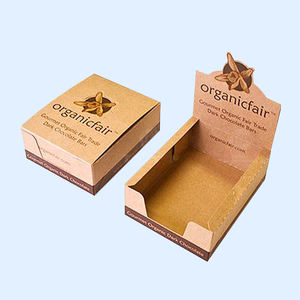 Support d'affichage au sol en papier kraft pliable à 3 niveaux, écologique, avec revêtement UV, pour supermarché, présentoir en carton ondulé - Product Image 6