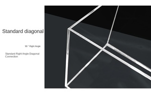 Bể cá cảnh để bàn nhỏ siêu trắng, thân thiện với môi trường, hình chữ nhật, chất liệu acrylic, dành cho cá vàng, thiết kế sáng tạo, cảnh quan tự nhiên. - Product Image 5