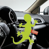 Clip d'air frais pour voiture en silicone multicolore, diffuseur d'air par évaporation naturelle, parfum de rose, portable, parfum automobile