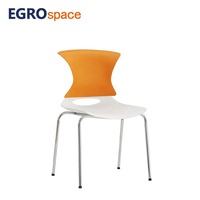 Chaise pliante durable EGROspace pour conférences, réunions, visiteurs, invités, réception, bureau et formation