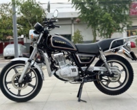 Moto d'occasion Suzuki GN125 d'origine, authentique, importée, GN250, rétro, pour homme, économique en carburant, streetbike fabriquée en Chine