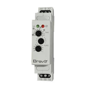 Modello Bravo 93003221 Timer multifunzione per pannello elettrico DIN accessorio essenziale di illuminazione - Product Image 1