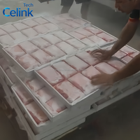 Congélateur vertical à plaques pour blocs de poisson et de crevettes, congélateur à contact hydraulique à congélation rapide, machine en acier inoxydable pour l'industrie alimentaire