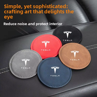 Support de gobelet pour console centrale de voiture en polyuréthane pour Tesla Model 3 Y et X (version rafraîchie)