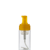 Bouteille ronde en plastique pour mousse avec pompe à mousse pour emballage de savon liquide/shampooing, logo personnalisé OEM