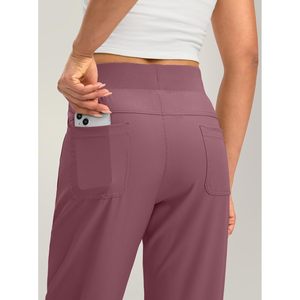 2025 femmes léger rose Joggers pantalon fermeture éclair poches décontracté entraînement gymnastique vêtements de sport pour la course et les voyages - Product Image 6