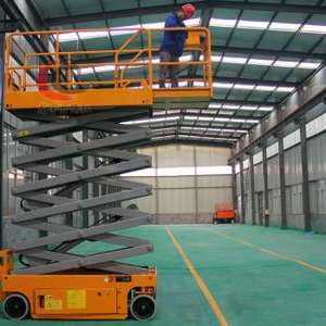 Plataforma elevadora aérea portátil de 6-18m a precio de fábrica de nuevo diseño para talleres de reparación de maquinaria de hoteles - Product Image 5