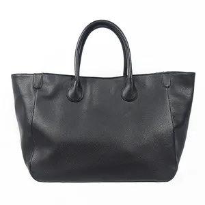 Benutzer definierte mehrfarbige Einkaufstasche mit veganem Leder PU in Kiesel muster Damen handtaschen mit lässigem Stil