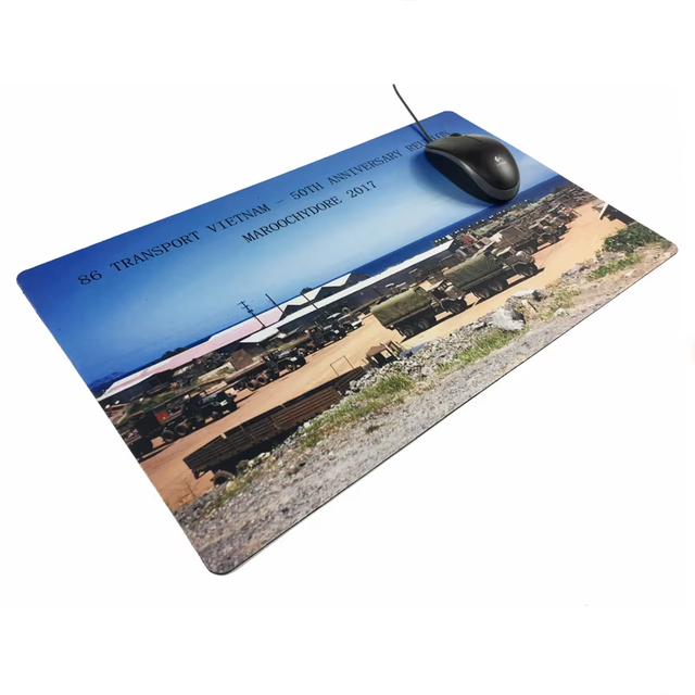 Fine Workmanship Sublimation Natural Rubber Polyester Wireless Mouse Pad for Computer Gaming in Stock Supply EN71-3 Certified