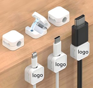 All'ingrosso Logo personalizzato supporto per cavo cavo magnetico in plastica - Product Image 1
