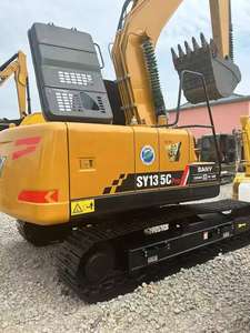 Pelle d'occasion Sany SY135C Sany Excavadora Usada SY75 SY135 SY215 à vendre Pelle en bon état 10 tonnes bon marché - Product Image 2