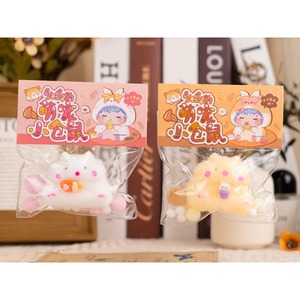 ของเล่นหนูแฮมสเตอร์ TPR ยี่ห้อ Le Fang สำหรับเด็ก - ของเล่นบีบคลายเครียดเพื่อการศึกษา พร้อมสีที่ปรับแต่งได้ - Product Image 3