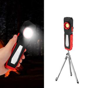 Lampe de travail LED COB rechargeable avec crochet magnétique, lampe torche pliable, lampe d'inspection portable pour la réparation automobile, le garage - Product Image 3