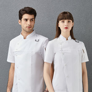Đồng Phục Chất Lượng Cao Cho Khách Sạn Nhà Hàng Phục Vụ Bàn Tiếp Tân Đồng Phục Thiết Kế Tùy Chỉnh Logo Đầu Bếp Mặc Tạp Dề Mũ Mũ - Product Image 2