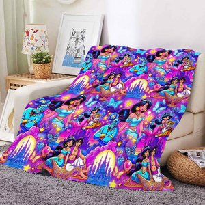 Nueva Manta de Lana Personalizada con Logotipo, Diseño Kawaii de Dibujos Animados, Manta de Felpa para Sofá Cama, Manta de Viaje con Gráficos Personalizados, 50x60 pulgadas - Product Image 3