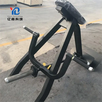 YG-FITNESS YG-1046 Appareil de musculation commercial à barre en T avec support pectoral, entraîneur de dos à charge libre