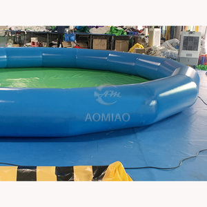 Bon <span class=keywords><strong>prix</strong></span> personnaliser bleu gonflable <span class=keywords><strong>piscine</strong></span> d'eau pour la vente - Product Image 3