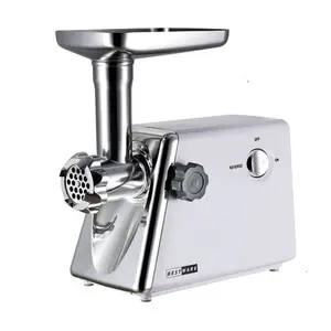 2L/3L/6L Electric Meat Grinder 2 Speeds Stainless Steel Electric Chopper Automatic Mincing Machine Quiet Food Processor