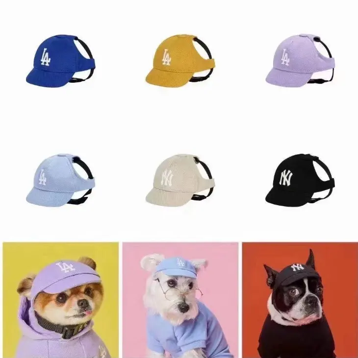 High-end custom and dog hat NY Fashion ING LA pet dog hat