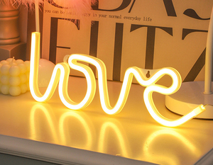 Led Neon Ánh Sáng Tình Yêu Hình Đèn Đảng Sáng Tạo Lễ Hội Trang Trí Valentine Của Ngày Phòng Ngủ Nhỏ Ánh Sáng Ban Đêm - Product Image 1