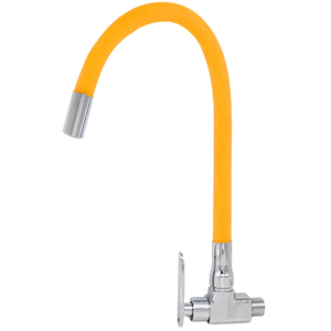 Grifo <span class=keywords><strong>de</strong></span> Cocina Monomando <span class=keywords><strong>de</strong></span> Pared, Colorido, Cuerpo <span class=keywords><strong>de</strong></span> Zinc, Mango <span class=keywords><strong>de</strong></span> Plástico, Manguera Flexible, Diseño Contemporáneo, para Uso en Hoteles - Product Image 3