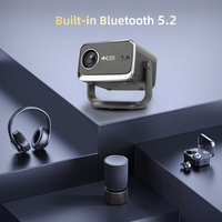Mini projecteur intelligent P20 Pro, WiFi double bande 5G, 5.2 HD 1080P LED, projecteur Android 13