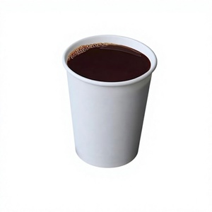 Vasos de Papel Blancos de 8oz, Vasos Desechables de Pared Simple para Bebidas Calientes, Paquete de 1000, Papel de Grado Alimenticio - Product Image 1