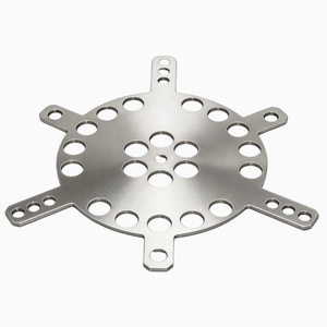 Pièces en tôle découpées au laser sur mesure, disques métalliques, pièces de tôlerie circulaires, composants d'usinage OEM ODM - Product Image 2