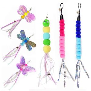Juguete de Pesca para Gatos de Entrega Rápida, Extra Largo, 70 Pulgadas, Retráctil, Nuevo Juguete para Gatos con Ratón y Accesorios de Insectos, Accesorios para Gatos - Product Image 6