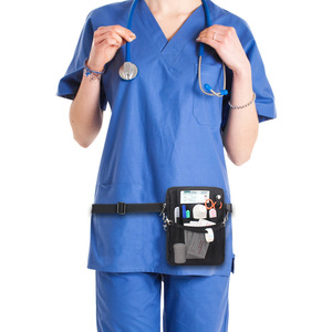 Organisateur de <span class=keywords><strong>ceinture</strong></span> à <span class=keywords><strong>outils</strong></span> pour infirmière multi-compartiments unisexe avec fermeture à glissière <span class=keywords><strong>Porte</strong></span>-ruban en polyester pour hommes et femmes - Product Image 2
