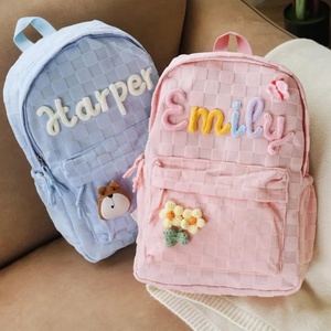 حقيبة ظهر قطنية مخصصة جذابة بسحاب، حقيبة خفيفة الوزن متعددة الوظائف ومتينة - Product Image 2