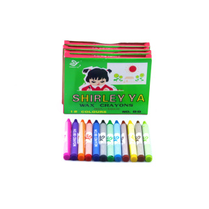 SHIRLEY YA 12 couleurs en gros enfants <span class=keywords><strong>bébé</strong></span> marquage coloré forme mignonne <span class=keywords><strong>cire</strong></span> d'abeille naturelle lavable crayons avec logo personnalisé - Product Image 6
