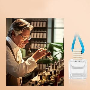 Ambientador de Coche de Lujo, Colgante de Cristal de Larga Duración con Fragancia de Aceites Esenciales, Regalo - Product Image 1
