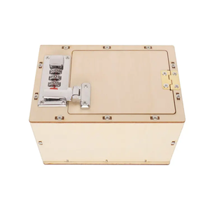 Công Nghệ Sáng Tạo Bằng Gỗ Gizmo <span class=keywords><strong>DIY</strong></span> Cơ Khí Hộp Khóa Mật Khẩu Câu Đố Đồ Chơi Sinh Viên Thiết Bị Giáo Dục Đồ Chơi - Product Image 3