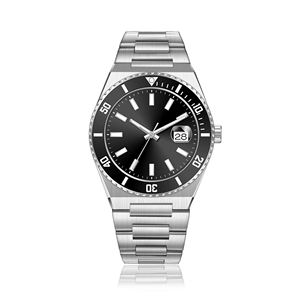 Montre de luxe en acier inoxydable avec quartz Krysterna de haute précision 40 mm, résistante à l'eau 50 m, pour un usage quotidien - Product Image 1
