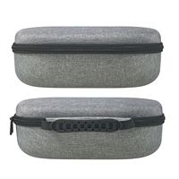 Étui VR rigide personnalisé avec logo, fermeture éclair, pour Apple Vision Pro, OEM ODM, grande capacité, durable, sac de rangement décontracté pour voyage, vente en gros