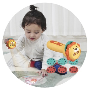 Enfants lion lampe de poche projecteur jouet allume torche projection dynamique diapositive projecteur torche éducation précoce histoire apprendre jouet - Product Image 2