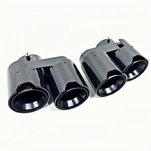 ท่อไอเสียคาร์บอนไฟเบอร์สำหรับ BMW X5 G05 X6 G06 X7 G07 ปี 2019-2024 รุ่นอัพเกรด ปลายท่อไอเสีย - Product Image 1