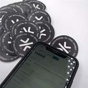 Etiqueta de Bordado NFC Resistente al Calor y Lavable, Etiqueta de Ropa RFID tag213, Etiqueta de Lavandería NFC Termoadhesiva - Product Image 1